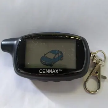 Krievija CENMAX ST 7.A krievu LCD tālvadības pults, lai CENMAX ST7A 7.A LCD keychain auto tālvadības 2-way auto signalizācija,