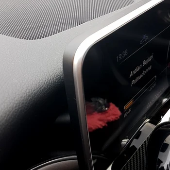 Priekš Mercedes Benz C class W205 GLC 200 260-2017 Centra Kontroles Navigācijas Ekrāns Aizsardzības Apdares Panelis Car Styling