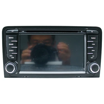 Octa Core DSP Android 10 CAR DVD GPS Audi A3 2003-2011 ar DVD Atskaņotāju, Radio, Stereo Audio Auto Multimediju Ekrāns Navigācijas