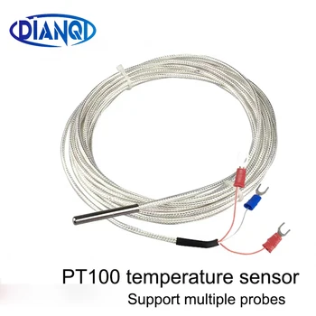 Termiskā pretestība PT100 temperatūras sensors sensora zondi ūdensizturīgs pretkorozijas augstas temperatūras rūpniecības