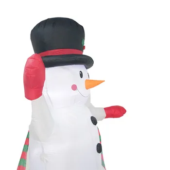 2.4 M Milzu Piepūšamo Sniegavīrs Uzspridzināt Rotaļlietas Santa Klauss, Ziemassvētku Noformējums, Viesnīcu Vakariņas Tirgū, Izklaides Vietas, Atpūtas