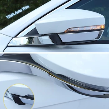 Lapetus Auto Stils Durvis Atpakaļskata Spogulī, Aizsargāt Sloksnes Streamer Chrome Vāciņš Melns, Piemērots Volkswagen T-Roc T Roc 2018. - 2021. Gadam