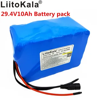 Liitokala 24V Litija akumulators 24V 10ah litija akumulators lielas ietilpības jonu akumulators 15A gāzizlādes 7S bms 300W jauda