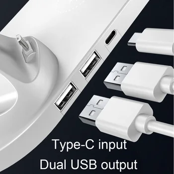 6 1 Bezvadu Lādētāju Stāvēt Turētāji, Qi Bezvadu Mobilā Tālruņa Uzlādes Magnētisko Ātri USB C Tipa Lādētājs ir 2021. JAUNĀ Gada Labākā Dāvana