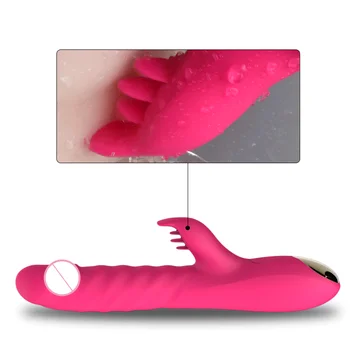 USB Lādējamu 10 Ātrumu Spēcīgs Dildo Trušu Vibrators Sievietes Klitora stimulācijas Masāža Vibrators G-spot Pieaugušo seksa rotaļlietas