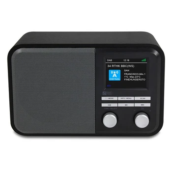 WiFi Radio DB-330 portatīvais Digitālais Radio ar Uzlādējamu Akumulatoru Bluetooth Uztvērējs ar Interneta Radio