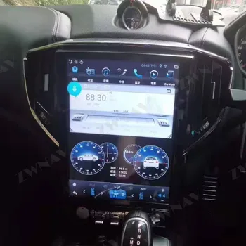 Par Maserati GHIBLI. - 2016. gada 12.1 Collu Vertikāla Ekrāna Radio Multimediju Atskaņotāju, Auto GPS Navigācija, 2din Android 9 PX6 Sistēma