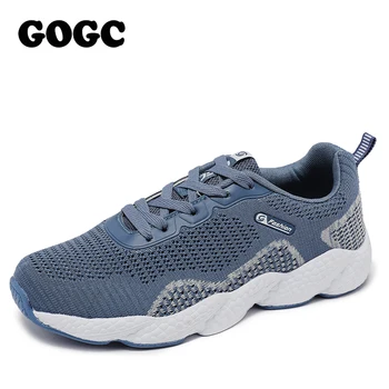 GOGC sieviešu kurpes Platformas Čības Sieviešu kurpes sieviešu Ikdienas Apavi Sieviete Melnās Čības Dāmas Dzīvokļi Kurpes tenisa kurpes G6502
