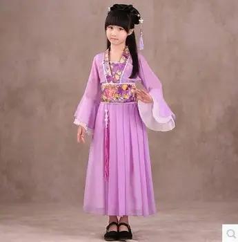 ķīniešu drēbes, tang dinastijas deju kleitu seno ķīniešu kostīms meitenēm, ķīna hanfu kleita cosplay princese bērniem hanfu kleita 1