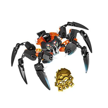 BionicleMask Gaismas Bērnu Kopaka Master LEDUS Bionicle Celtniecības Bloku Saderīgs ar LEPINING 70788 Rotaļlietas
