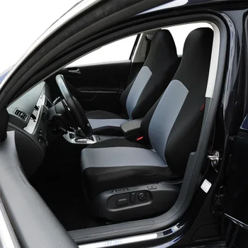 AUTOYOUTH Priekšējā Auto Sēdekļa Vāku Acs Auduma Universal Fit Bucket Sēdeklis Elpojošs Auto Sēdekļa Aizsargs Melns Auto Piederumu 1GAB.