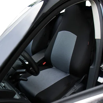 AUTOYOUTH Priekšējā Auto Sēdekļa Vāku Acs Auduma Universal Fit Bucket Sēdeklis Elpojošs Auto Sēdekļa Aizsargs Melns Auto Piederumu 1GAB.