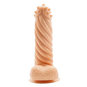 Simulācijas glans penis ar ērkšķiem punktu SM anālais sveces pieaugušo seksa rotaļlietas