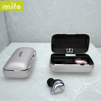 TWS Bezvadu Austiņas IPX7 Ūdensizturīgs Bluetooth Earbuds Mini Neredzamu Bezvadu Stereo Austiņas ar Mikrofonu Zvanus Brīvroku režīmā