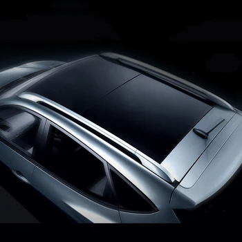 1.35MX2M/3M Spīdīgs Auto Jumta logu Plēves Ar Burbulis Bez Melnā Automašīnas Jumta Vinila Plēve Uzlīmes Auto Aizsardzības Auto stils Aksesuāri