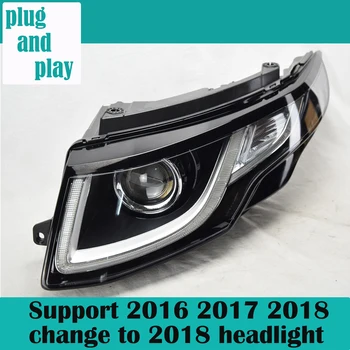 Land Rover Evoque 2016-2018 Ksenona Lukturu Montāža Oriģinālais Lukturis Auto Daļas
