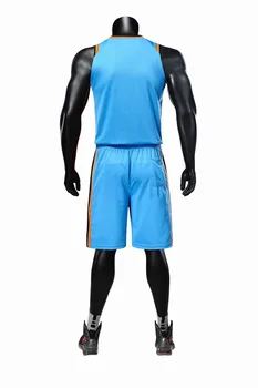 Pasūtījuma Amerikāņu Basketbola Vīriešu Oklahoma City Sporta Ātri Sausas Digitālā Druka Valkāt Džersija Komplekts Kabatas Bikses