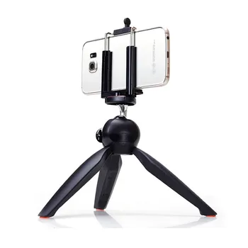 Yunteng 228 Mini Statīvu Triped + Tālruņa Turētājs Klipu Darbvirsmas Self-Statīvs Mini Kameras/Mobilais tālrunis