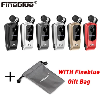 Fineblue F920 Bluetooth 4.0 Austiņas Ar Portatīvo Soma Bezvadu Teleskopiska Tipa Biznesa Austiņas ar Klipu Brīvroku Sporta