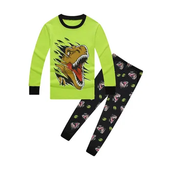 Bērniem Zēni Smieklīgi Spēlētājs Ēst Spēli Miega Atkārtot Drukāt Spēļu Pjs pidžamu īss t-krekls, šorti apģērbi pyjama pijama uzstādīt sleepwear