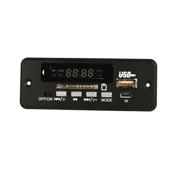 Fm Radio Ar Tālvadības ZTV-CT02B(02EA) Ciparu Sarkans LED Displejs, USB TF Radio, MP3 Audio Modulis Piliens Kuģniecība