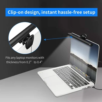 USB Aptumšojami LED Monitoru, Portatīvo datoru Ekrāna daļa lightbar Acu Aizsardzība galda Lampas