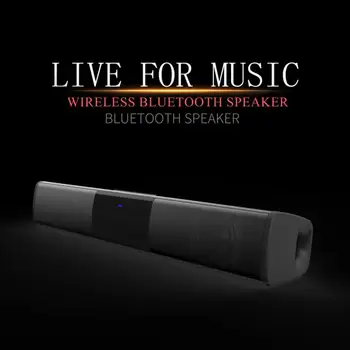 Jauns BS-28.A Portatīvo Bezvadu Skaļrunis 3D Surround Labāku Bass Bluetooth 5.0 Diapazons Mājas Kinozāles Kanāls Soundbar AUDIO