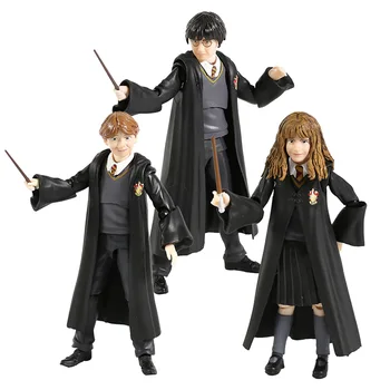 Hermione Rons un filozofu Akmens PVC Rīcības Attēls Kolekcionējamus Modelis Rotaļlietas