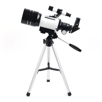 Profesionālas Tālummaiņas Astronomisko Teleskopu, Ar Tālruni Klipu Āra HD Nakts Redzamības 150X Refrakcijas Dziļā Kosmosa Mēness Skatīties Dāvanas