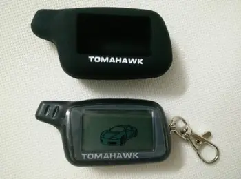 LCD Tālvadības Tomahawk X5 divvirzienu auto signalizācija krievu versija