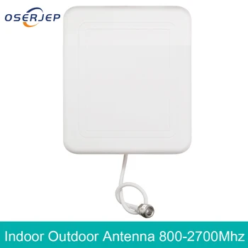 4g āra iekšējā antena 2g 3G 4G LTE Panelis iekštelpu antenas 800-2700 ar N-female mobilo telefonu pastiprinātājs retranslatoru antenas