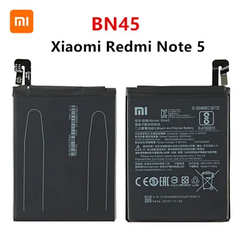 Xiao mi Oriģinālā BN45 4000mAh Akumulators Par Xiaomi Redmi 5. Piezīme Note5 BN45 Augstas Kvalitātes Tālruņu Rezerves Baterijas +Instrumenti