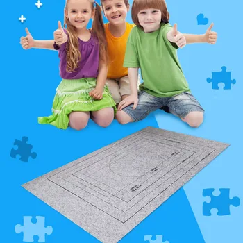 Puzzle Roll Uzglabāšanas Paklājiņš Roll līdz Pat 3000 Gabaliņiem ar Aukliņu, Uzglabāšanas Soma izglītības rotaļlietas bērniem jigsaw Puzzle