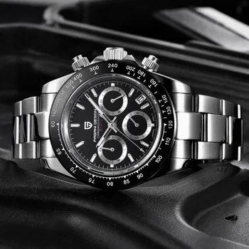 PAGANI DIZAINA vīriešu pulksteņi top zīmola luksusa automātiskā skatīties datums vīriešu kvarca rokas pulksteņi vīriešiem chronograph Japāna VK63 reloj hombre