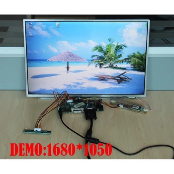 Komplekts HSD190ME13-D10 HDMI Vadītāja VGA DVI LVDS 4 lampām 19