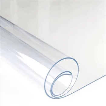 PVC galdauts galdauts pārredzamu D' ūdensizturīgs galdauts ar virtuves modeli, eļļas galdauts stikla mīkstu drāniņu, 1.0 mm