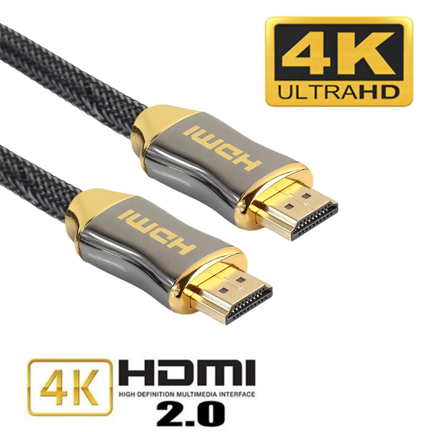 Diversion Integral Be excited Izpārdošana 1M 2M 3M 5M 10 M 15 M 4K 60Hz HDMI Uz HDMI Vadu ātrgaitas 2.0  Zelta Pārklājumu Savienojuma Kabelis Vadu UHD FHD 3D Xbox PS3 PS4 TV ~  Dažādi \ www.maika.lv