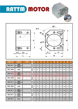 【DE Kuģa] aicina SFU2005 Sistēmu Komplekts L 500 / 600 / 800 / 1000mm beigām mehāniski ar riekstu & BK/BF15 Atbalsts un Riekstu mājokļu CNC router