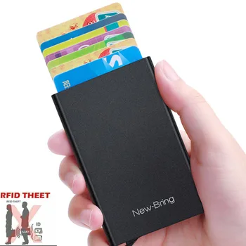 Youpin Modes Anti-theft Kredītkartes Pakotne Smart Seifs Vīrieši Sievietes Plānas ID Kartes Gadījumā Unisex Kartes Drošības Pakete