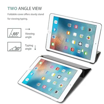 Par Pamatbrīvību iPad 2 3 4 Lieta Viegls Smart Slim Shell For iPad 2 3 4 Caurspīdīgi Matēta Aizmugurējo Vāciņu Tablete A1395 A1396 A1430