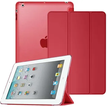 Par Pamatbrīvību iPad 2 3 4 Lieta Viegls Smart Slim Shell For iPad 2 3 4 Caurspīdīgi Matēta Aizmugurējo Vāciņu Tablete A1395 A1396 A1430