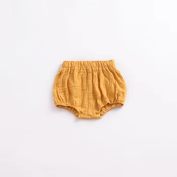 Vasaras Stils Baby Girl Bikses tīrtoņa Krāsas Bērnu Bloomers Bebe Autiņbiksīšu Segtu Modes Baby Boy Apģērbs no 0-2Y Bērniem