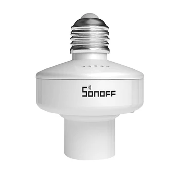 SONOFF Slampher R2 ITEAD WiFi Smart Spuldzes Turētājs 433MHz RF E27 Bezvadu Lampas Turētājs Amazon Alexa, Google Home/Ligzda