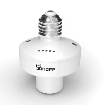 SONOFF Slampher R2 ITEAD WiFi Smart Spuldzes Turētājs 433MHz RF E27 Bezvadu Lampas Turētājs Amazon Alexa, Google Home/Ligzda