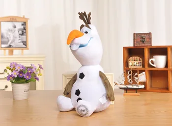 2018 jaunu Kawaii 20cm OLAF Plīša peluche Lelle Sniegavīrs brinquedos lelles, rotaļlietas, Lelles mīkstās Rotaļlietas Brinquedos Dāvanu Bērniem, Baby Meitenes
