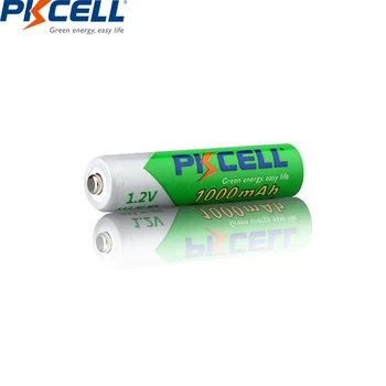 50PC PKCELL 1.2 V AAA zema sevis, kas izvada 1000mah akumulatora aaa uzlādējamās baterijas pilas recargable NIMH aaa baterijas rotaļlietām
