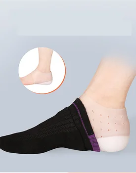 Neredzams vērību zolīte silikona fiziskās pārbaudes bionisko interjera paaugstinot aizsardzības papēža zolītes apaviem 2-1