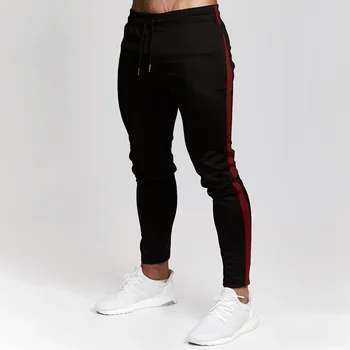 Vīriešu Jogger Bikses Modes Sporta Vingrošanas Treniņu Hip Hop Dziesmu Bikses Garās Bikses