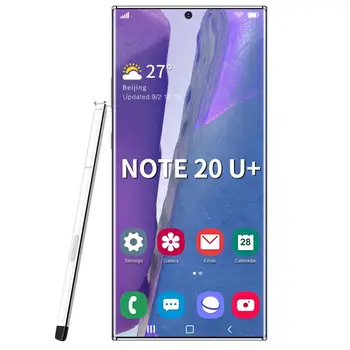 Note20U+ 6.9 3.5 collu D Pilnu Displejs Android Viedtālruņu 5G ĻAUJIET mobilo telefonu 12 GB+512 GB MTK6889 10-Core Mobilā Tālruņa ar TouchPen