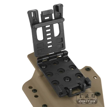 OWB Gaismas-Saderīgu Kydex Maksts Ar Skrūvēm Taktiskās APL Kompakts Pistole Vieglo Versiju Maisiņš Glock 17 19 DE